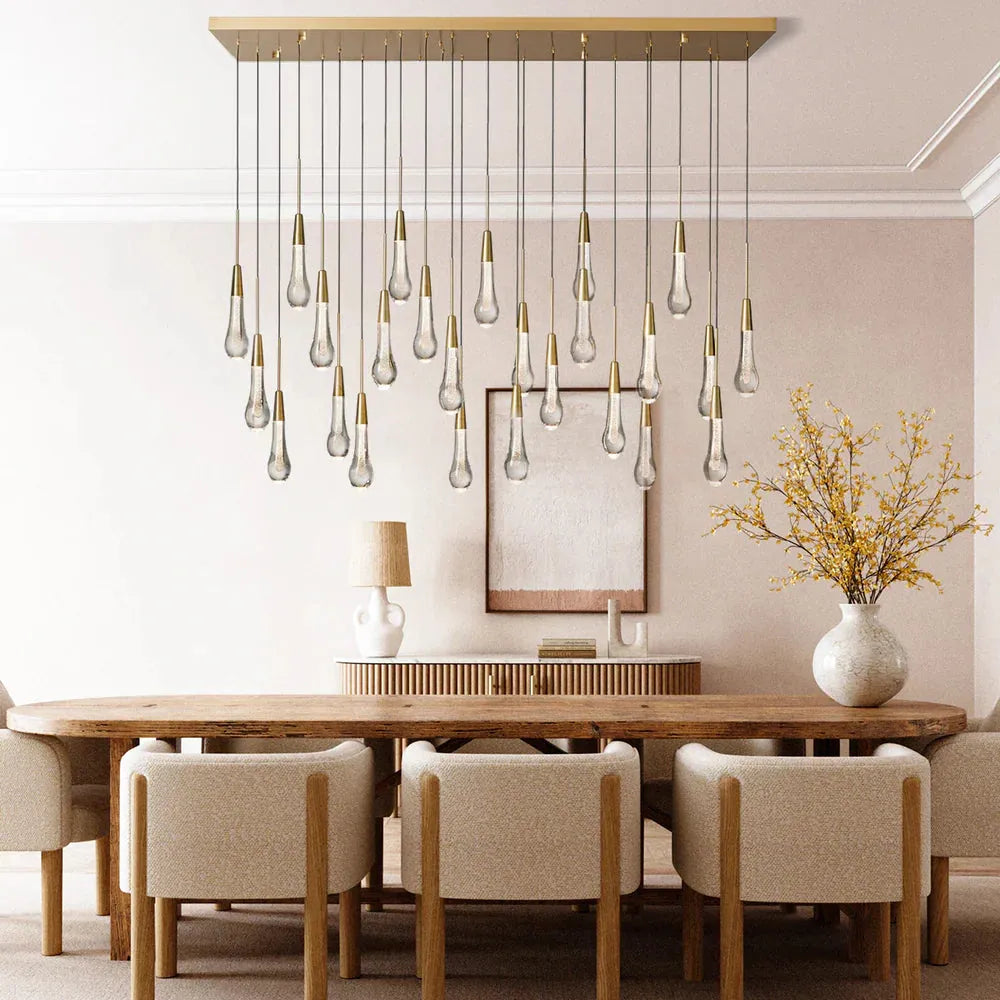 Solvane Linear Chandelier 37"50"70"87"120"