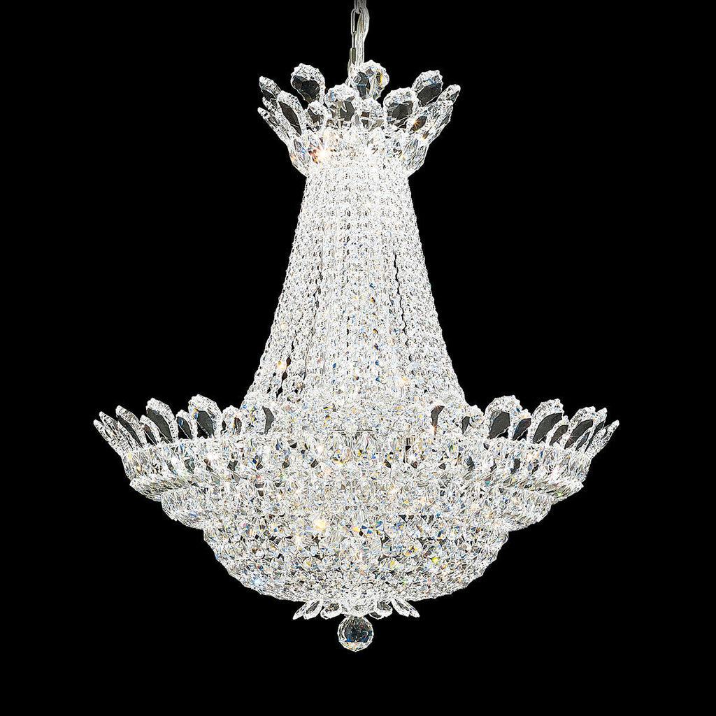 Tiarella Crystal Chandelier 28"