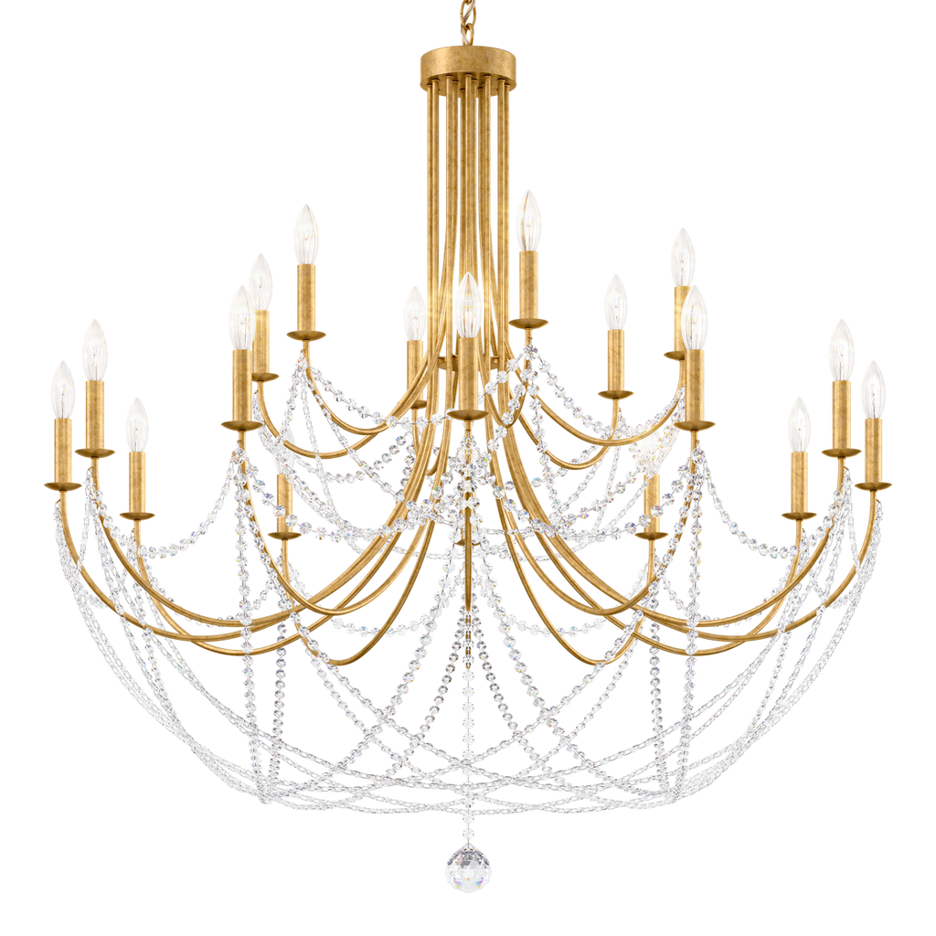 Verdella Half Circle Chandelier 43"