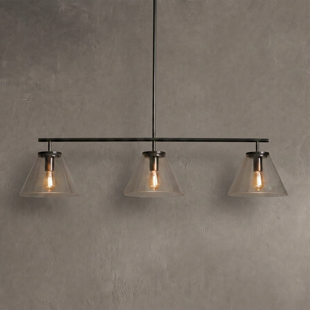 Westvane Linear Cone Chandelier