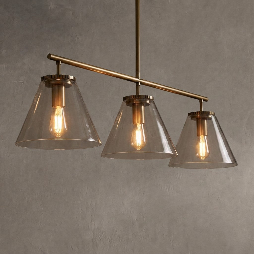 Westvane Linear Cone Chandelier